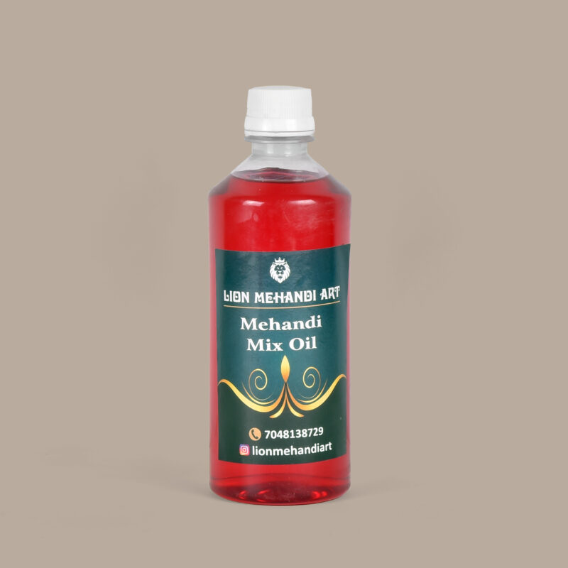 Mehandi Mix Oil (Red) - 500 ml